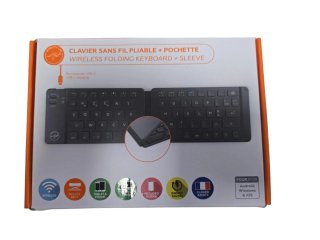 Teclado inalámbrico Plegable para Tablet y PC . Fr