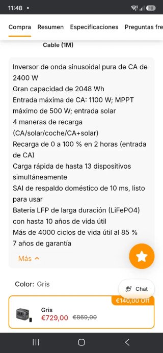 Estación de energía portátil