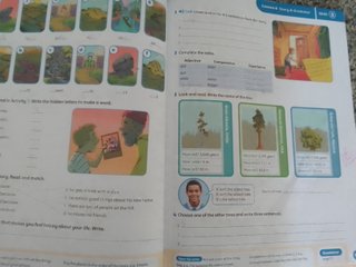 Libro de inglés Open Up activity 5 primaria