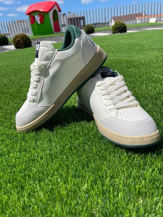 Sapatilhas Golden Goose Ball Star Verde/Branco