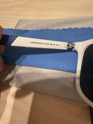 Gafas de Sol Carrera Blancas y Azules