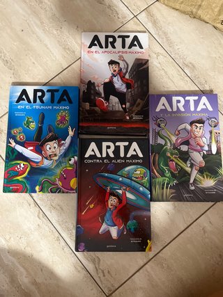 Pack de libros de lectura de Arta