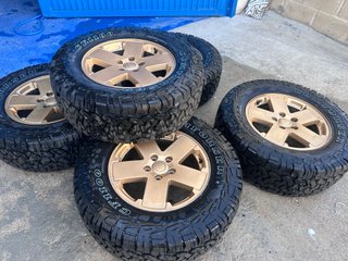 Ruedas Jeep Wrangler Rubicon (4uds)