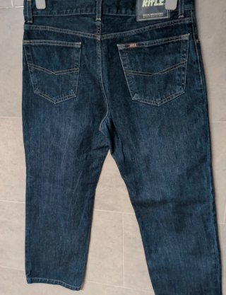 Vaqueros Hombre Talla L Azul Oscuro