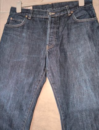 Vaqueros Hombre Talla L Azul Oscuro
