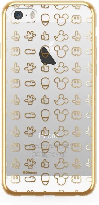 Funda de TPU original de Disney Mickey y Minnie para iPhone 5