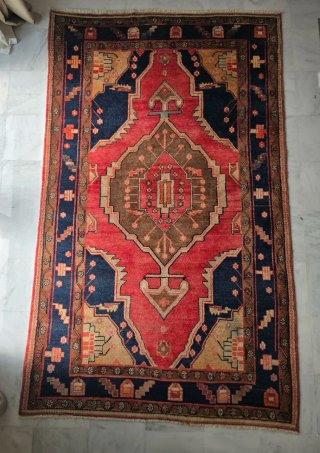 Alfombra Persa, Koliai antigua. Lana 100%
