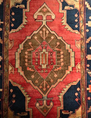 Alfombra Persa, Koliai antigua. Lana 100%