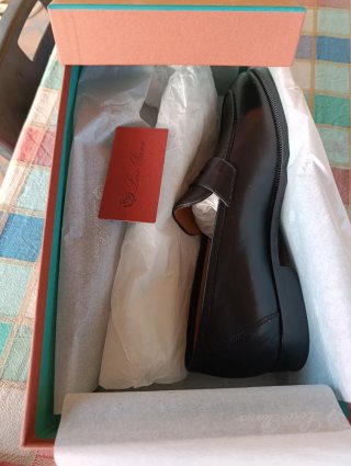 Scarpe Loro Piana Nere Pelle