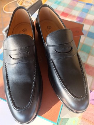Scarpe Loro Piana Nere Pelle