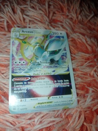 Carta Pokémon Arceus