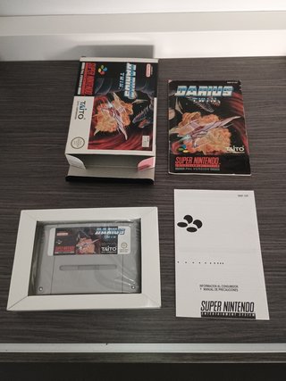 🇪🇸Darius Twin Super Nintendo PAL Taito