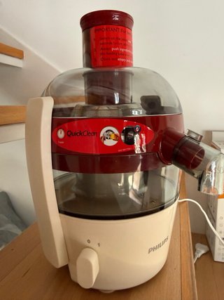 Licuadora Philips QuickClean Roja