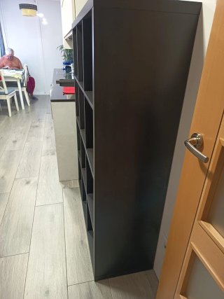 Estantería modular Ikea Kallax marrón