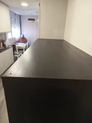 Estantería modular Ikea Kallax marrón