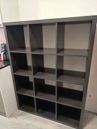 Estantería modular Ikea Kallax marrón