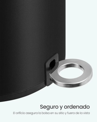 SONGMCIS Cubo de Basura para Cosméticos, 6 L