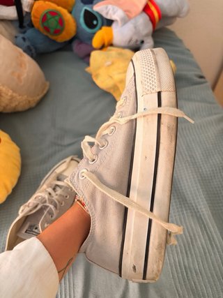 Converse All Star Gris Talla 37
