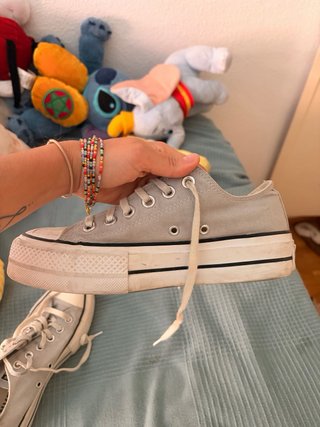 Converse All Star Gris Talla 37