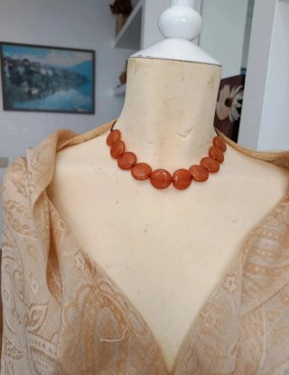 Collar Stradivarius Naranja