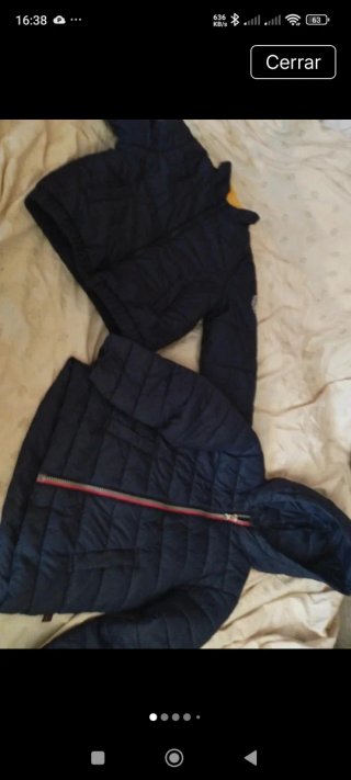 Lote 3 chaquetas abrigo  y polar niño 5 años