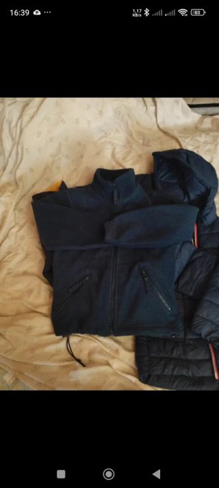 Lote 3 chaquetas abrigo  y polar niño 5 años
