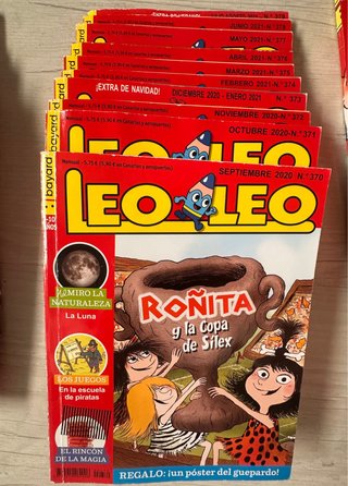 Lote revistas Leo Leo 2020/2021 - 10 revistas