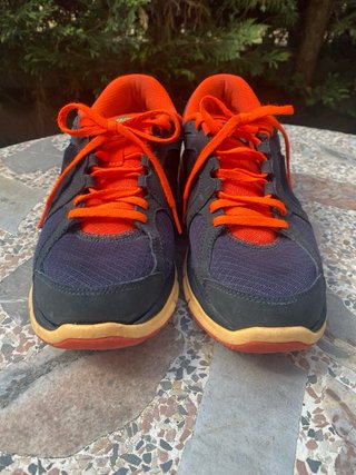 Zapatillas Nike Dual Fusion Negro Naranja