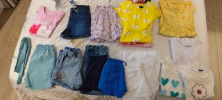 Lote 18 prendas ropa infantil 7-8 años