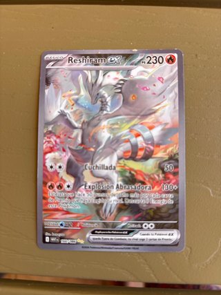 Carta Pokémon Reshiram EX