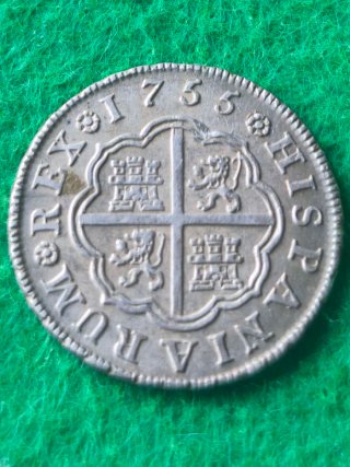 Fernando VI 1755 1 Real Madrid Plata EBC+