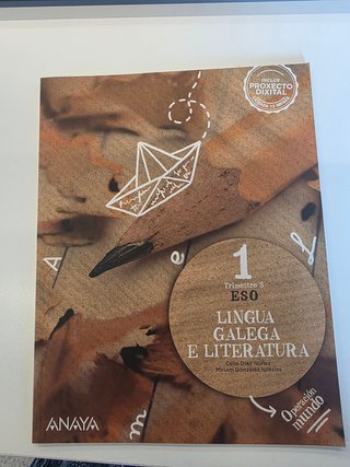Libro de texto lingua galega 1o ESO