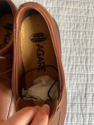 Zapatos de piel  marrones para hombre