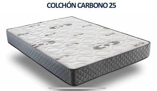 Colchón enrollado Viscoelástico Carbono 25cm