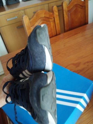 Adidas Run 60s Talla 42 Azul/Blanco