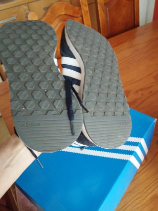 Adidas Run 60s Talla 42 Azul/Blanco