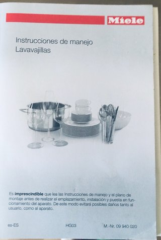 Lavavajillas Miele Blanco