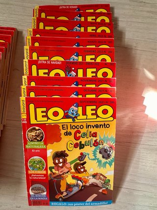 Revistas Leo Leo 2021/2022 - 10 lote completo