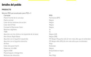 Mando Scuf AimControllers PS5 Edición Bf6