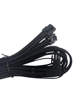 CERRXIAN Cable de alimentación ATX3.0 12VHPWR de 1 pie a 3x 8 pines, PCI-e 5.0 12VHPWR ATX3.0 600W
