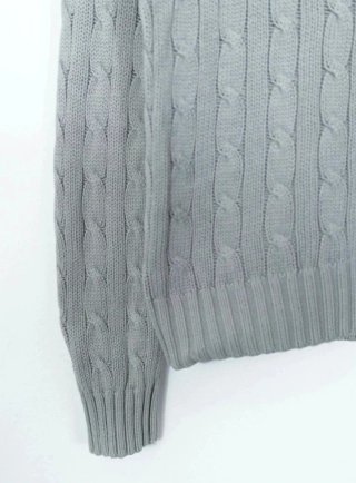 Jersey Polo Ralph Lauren Gris Trenzado