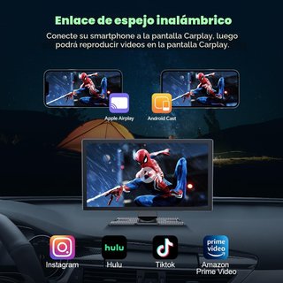 Radio Portátil CarPlay/Android Auto 9