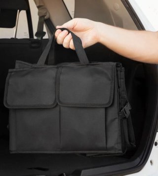 Organizador para maletero de coche convertible