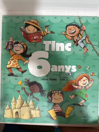 Libro en Catalán “Tinc 6 anys”