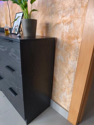 Mueble Aparador Negro Madera