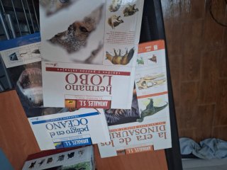 Enciclopedia, La sociedad Animal 12 Libros y DVD