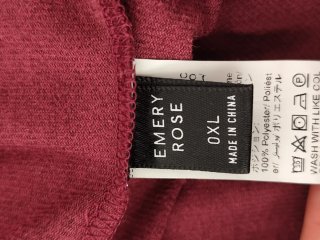 Sobrecamisa Emery Rose Roja Talla XL