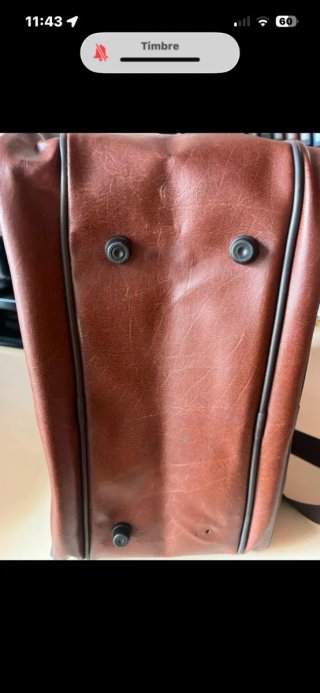 Bolsa de viaje marrón