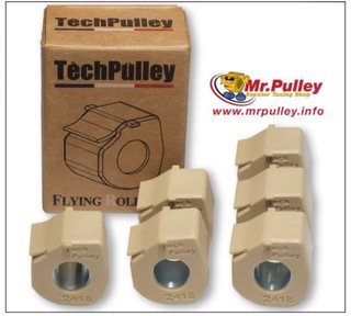 6 Rodillos Dr. Pulley 20x12 11g NUEVOS A ESTRENAR