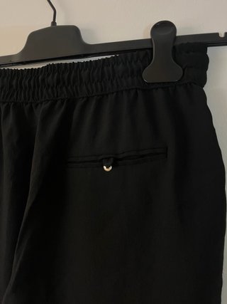 Pantalón de pinzas negro Zara Basic - SIN ESTRENAR